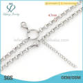 Machine for making silver chains,silver plated necklace chains,silver pearl design necklace